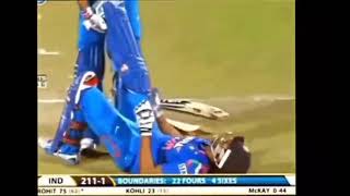 Virat kohli helps rohit sharma on his cramp rare moment