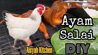 Ayam Salai Dapur DIY || DIY Smoked Chicken Part 1 - #Asian #Street #Food