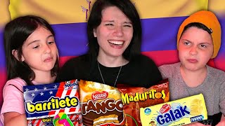 PROBANDO DULCES DE ECUADOR! 🇪🇨