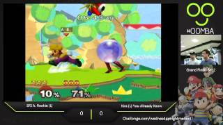 WNMO 4 Grand Finals - Kira (Sheik) vs SFS A Rookie (Mario) - SSBM