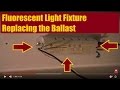 How to Fix a Fluorescent Light Fixture - Changing the Ballast