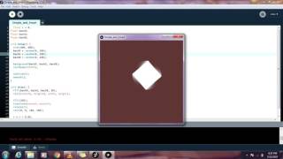 Processing rotating square 1