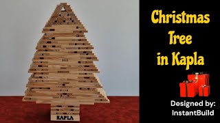 Step-by-Step Kapla Christmas Tree Build - Quick & Easy!