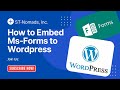 How to embed microsoft forms to wordpress