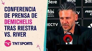 EN VIVO: Martín Demichelis habla en conferencia de prensa tras Riestra vs. River