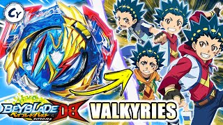 ULTIMATE VALKYRIE vs TODOS VALKYRIES Beyblade Burst DB