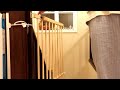 evenflo top of stairs plus baby gate review u0026 installation without drilling