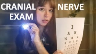 Lo-fi ASMR | Cranial Nerve Exam | Medical RP | Whispering | Sleep-aid