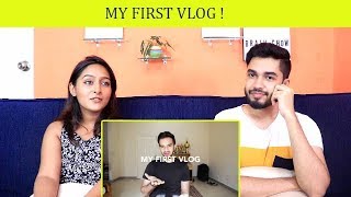 Indians react to Irfan Junejo's First Vlog