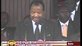 Discours du Chef de l'Etat à Buea