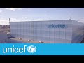 UNICEF Supply Division from a drone