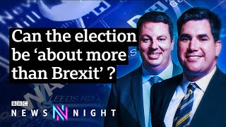 UK election: Conservatives and Labour fight for votes on the 'red wall' - BBC Newsnight