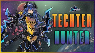 Phantasy Star Online 2 Techter Hunter Build (Level 80)