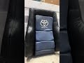 my first ever sewed seat cover badyota toyota hilux toyotahilux automobile mechanic