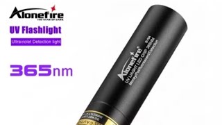 AloneFire SV94 UV Flashlight 🔦 review.