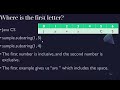 Substring Method in Java
