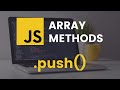 push Array Method | JavaScript Tutorial