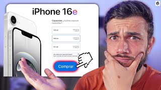 he COMPRADO el NUEVO iPhone 16e por 839 euros (sale mal🙃)