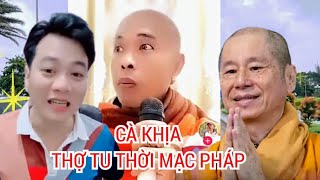 Góc Xàm Sư | Cười Cùng Thầy Mới Nhú - Đại Đệ Tử Cà Khịa Thầy Cúng Nhà Cười Banh Nhà Lồng