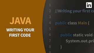 Java Tutorial - Writing your first code block