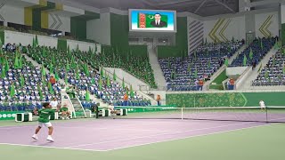 Türkmenistan’da  Orta Asya  Ülkeleri  Tenis  Turnuvası