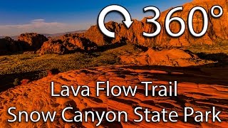 360 Degree / VR Experience: Lava Flow Trail at Snow Canyon Utah State Park