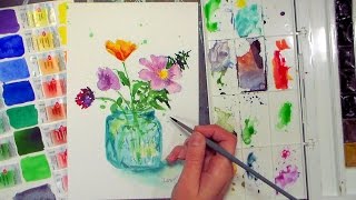 White Nights Watercolor Review & Tutorial