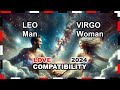 Love Compatibility 2024: Leo Man and Virgo Woman 🌟💖 #leo #virgo #forecast