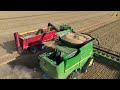 Großeinsatz Weizenernte 2022 - 4 Mähdrescher Fendt, Claas, JD Traktoren Landwirtschaft Wheat Harvest