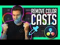 Remove Color Casts in DaVinci Resolve 17 - Basic Color Correction Tutorial