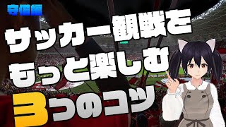 もっとサッカー観戦を楽しむ3つのコツ　～守備編～【サッカー観戦初心者へ】