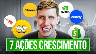 Ações de crescimento com ALTO POTENCIAL e QUE NINGUEM COMENTA!