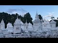 พระเจดีย์ใหญ่ทรงลังกา วัดสวนดอก หรือ วัดบุปผาราม จังหวัดเชียงใหม่