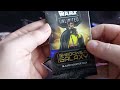 Star Wars Unlimited set 2 shadows of the Galaxy booster box opened.