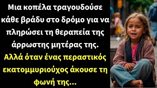 Μια κοπέλα τραγουδούσε κάθε βράδυ στο δρόμο για να πληρώσει τη θεραπεία της άρρωστης μητέρας της.