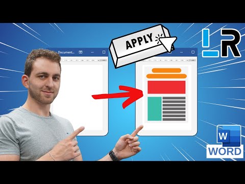 Is there a letter template on Word?