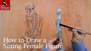 How to Draw a Sitting Female Figure