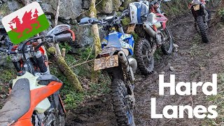 Extreme Trail Riding - Green Laning - Husaberg TE300 - North Wales - KTM - Husqvarna - Dirt Bike