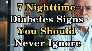 ALERT: TOP 7 DIABETES NIGHTTIME SIGNS YOU SHOULD KNOW!