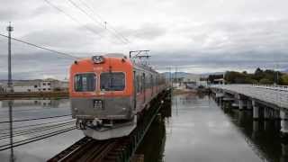 北陸鉄道浅野川線 粟ケ崎駅　７１４０列車発車