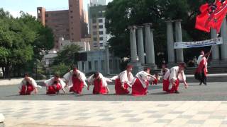 北九州わっしょい百万隊～ふくこいアジア祭り～天神中央公園