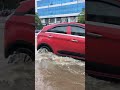 crazy car drive 😱😱 deadly water logging🙏 डूब गई tata car complete under water shorts short