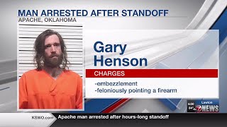 Apache man arrested after hours-long standoff