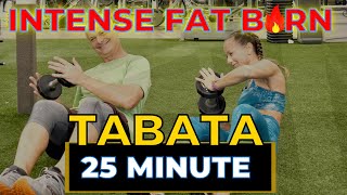 25-MIN TABATA WORKOUT | Burn Stubborn Fat Faster, Build Muscle and Reveal 6-Pack Abs