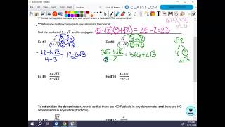 Radicals - Dividing CA2425