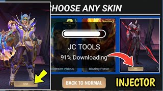 JC TOOLS BEST ML INJECTOR( All skin inject ) How To used jc tools injector free skin 🤪 Mobile legend