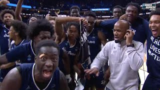 Saint Peter's: Team bombs coach interview after another historic upset