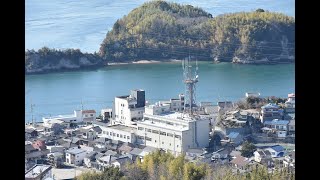 因島公園から見た景色　令和5年2月5日