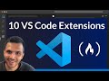 Visual Studio Code Extensions to Improve Your Productivity