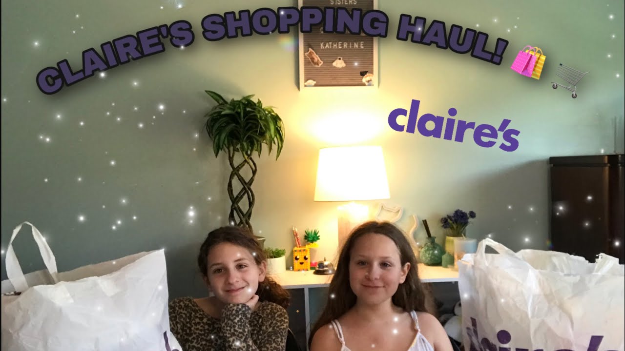 Claire S Shopping Haul Youtube